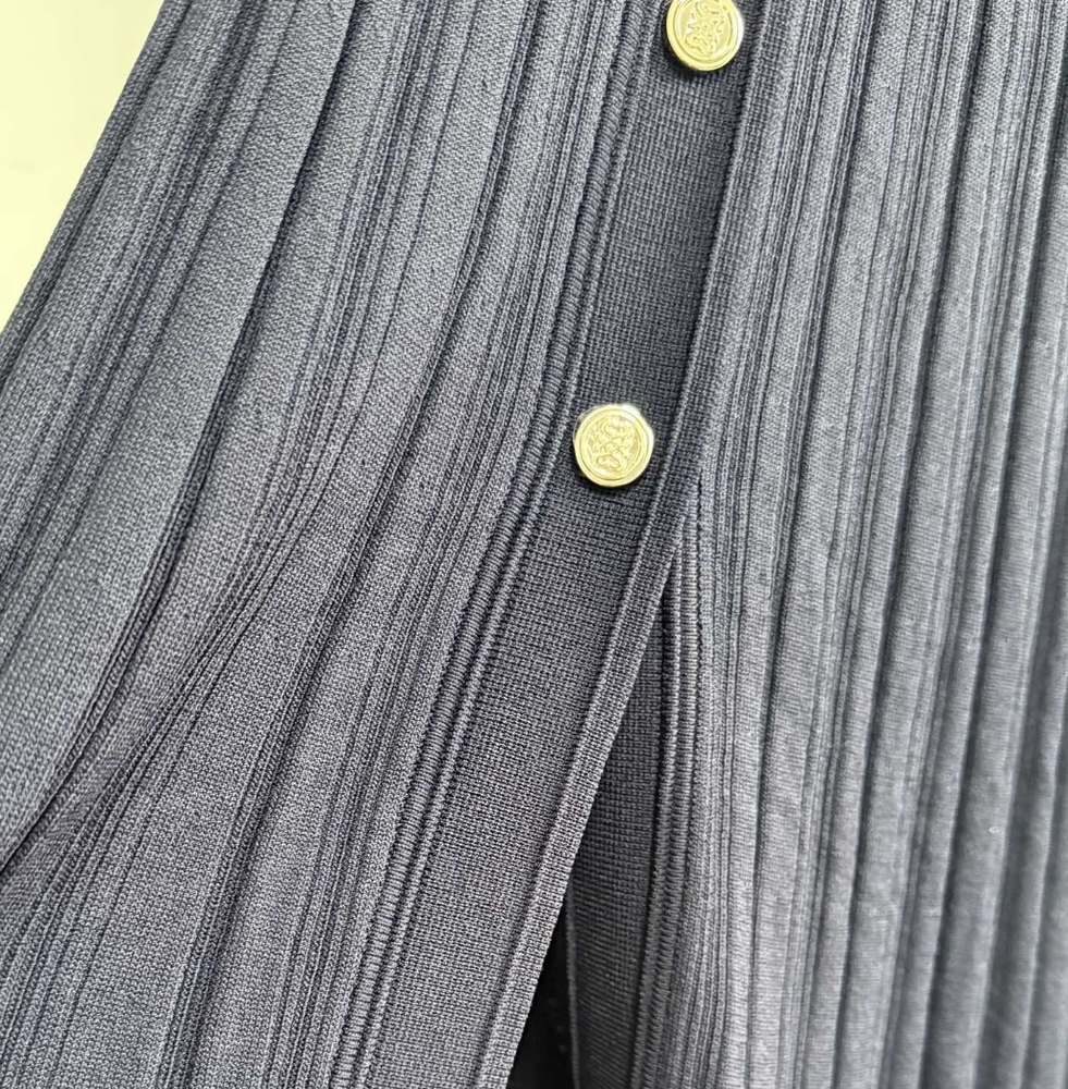 Sandro Two Tone Knit Maxi Dress - Picture 11 of 15